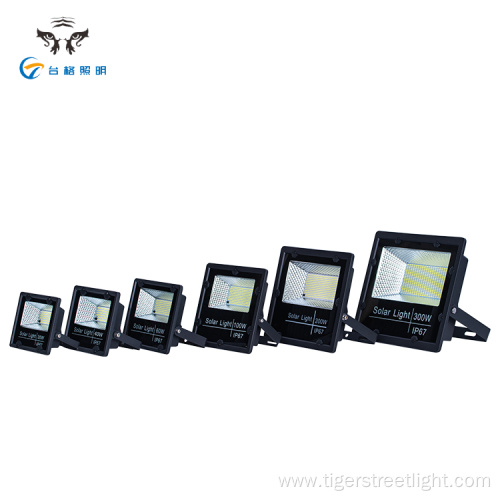 New design remote control solar powered flood light